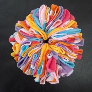 Snuffle Ring Treat Dispenser, Enrichment Dog Puzzle Toy